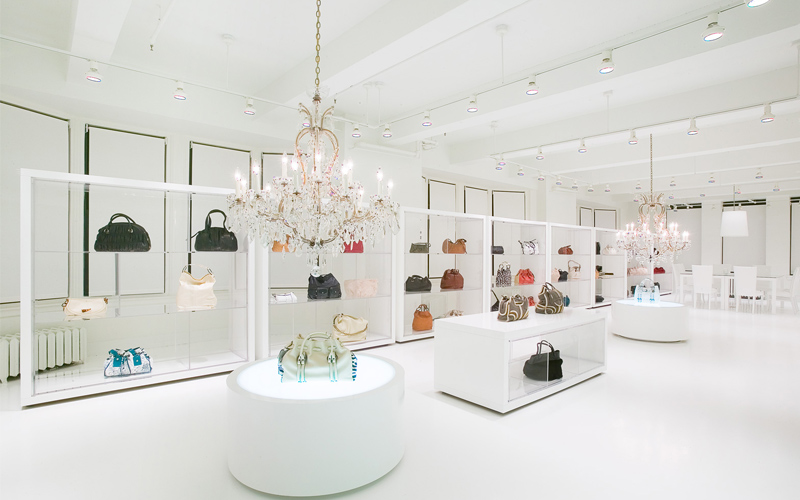 thiết kế nội thất showroom