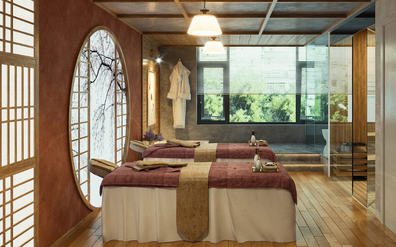 thiết kế spa