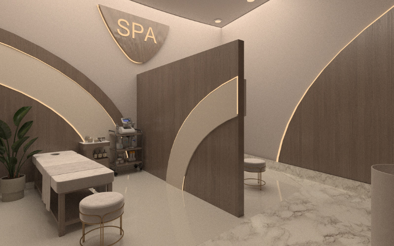 thiết kế spa
