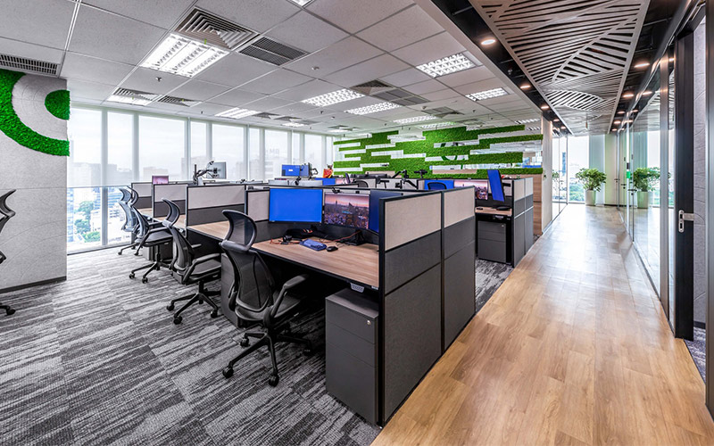 giá thiết kế văn phòng