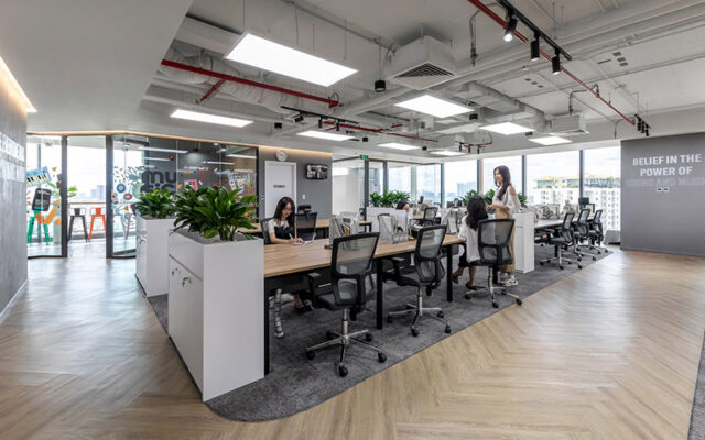 giá thiết kế văn phòng