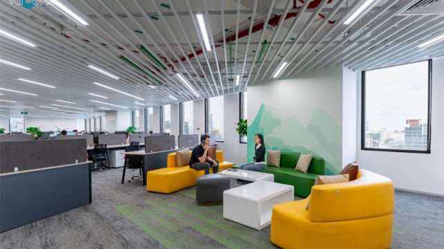 Mẫu Thiết Kế Văn Phòng Hiện Đại Cho Khu Vực Collaboration