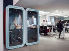 Nên Lựa Chọn Phone Booth Đơn Di Động Hay Cố Định Cho Văn Phòng? phone booth đơn