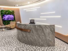 Thiết Kế Quầy Lễ Tân Văn Phòng Đẹp, Ấn Tượng & Đẳng Cấp quầy lễ tân văn phòng