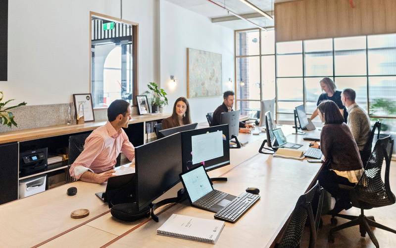 văn phòng chia sẻ