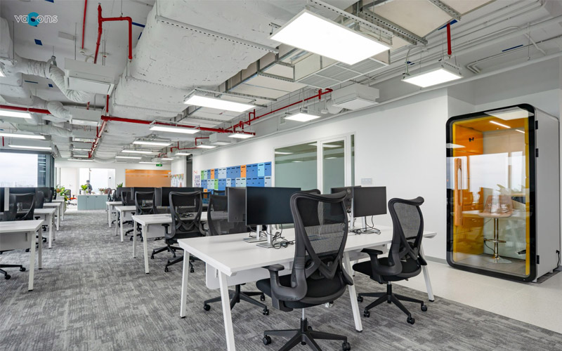 trang trí văn phòng