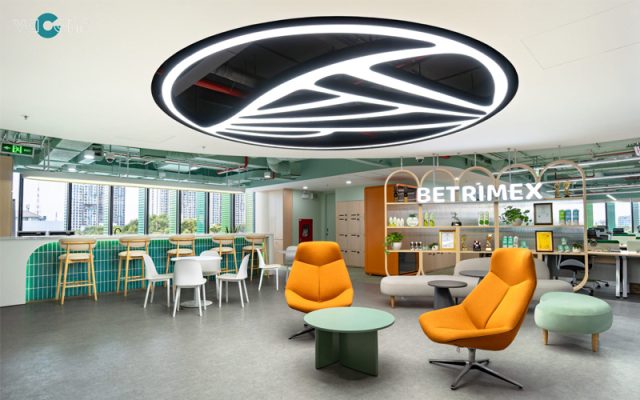 trang trí văn phòng