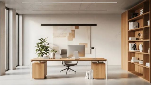 Bàn Làm Việc Văn Phòng Đẹp Phong Cách Scandinavian Có Gì Đặc Biệt?