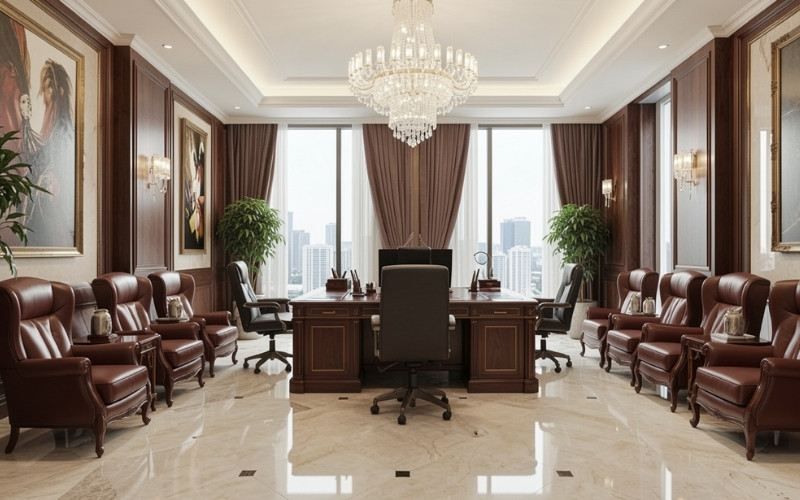 nội thất sang trọng