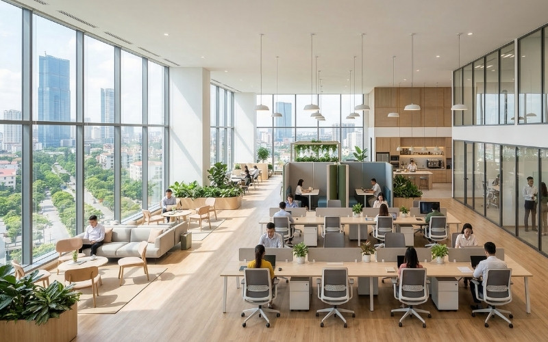 nội thất văn phòng Hà Nội