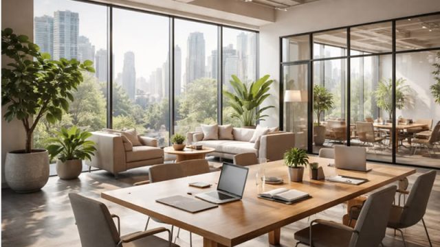 Xu Hướng Thiết Kế Văn Phòng Xanh Tối Ưu Năng Suất Làm Việc