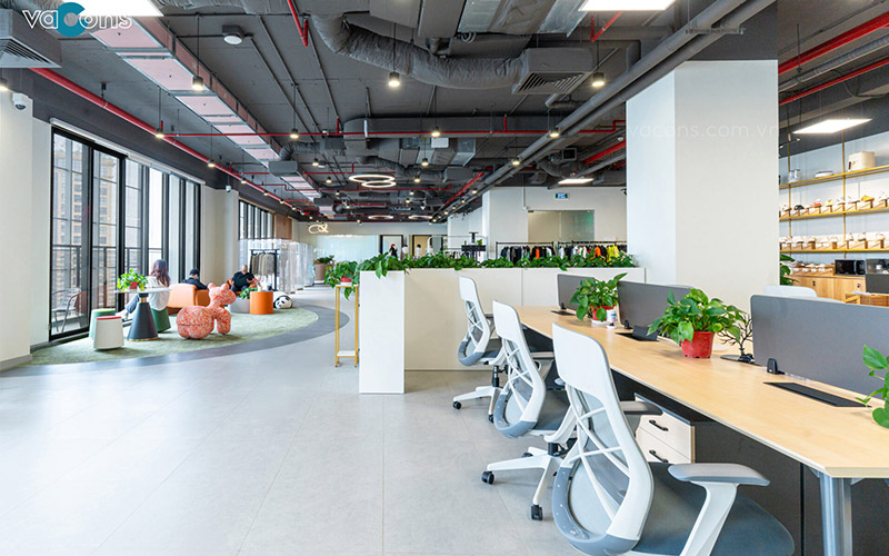 decor bàn làm việc văn phòng
