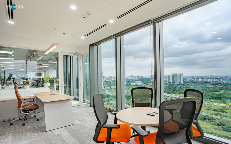 mẫu thiết kế văn phòng hiện đại 