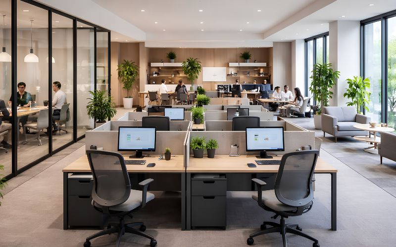 Thiết kế văn phòng hiện đại