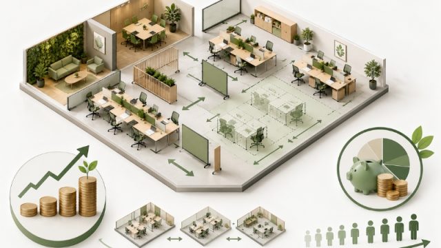 Kinh Nghiệm Bố Trí Văn Phòng Làm Việc Hiệu Quả